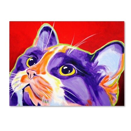 Trademark Fine Art DawgArt 'Cat Issa' Canvas Art, 24x32 ALI0559-C2432GG